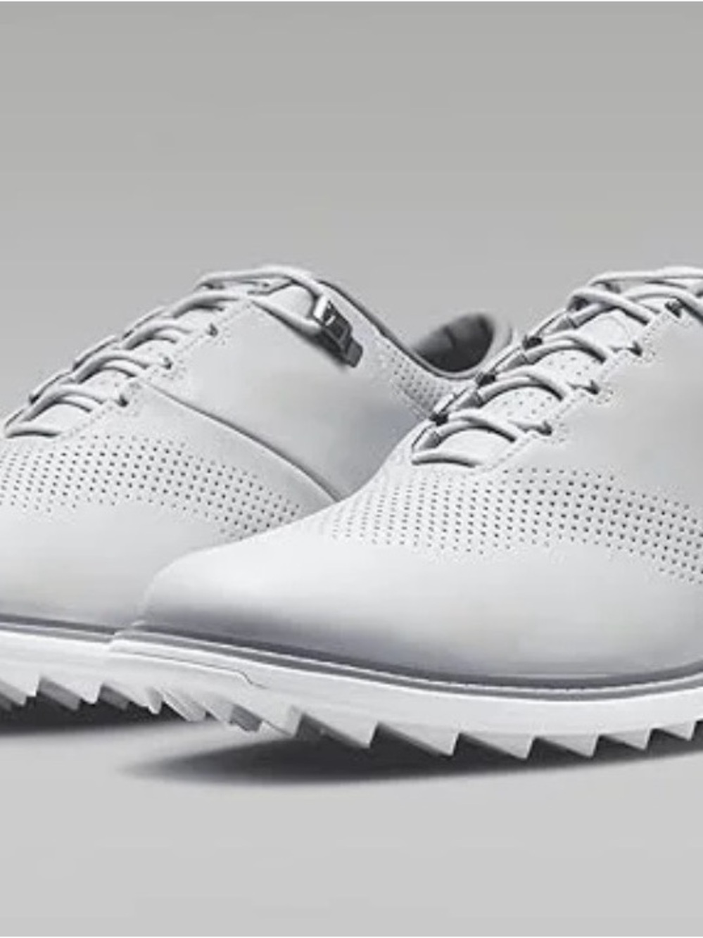 Jordan Men's White Athletic Golf Shoes